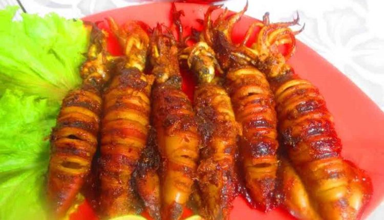 Cara Membuat Cumi Bakar Teflon Lezat