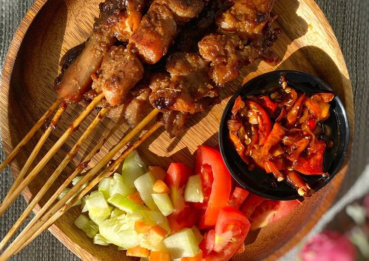 Cara bikin sate ayam maringgi 