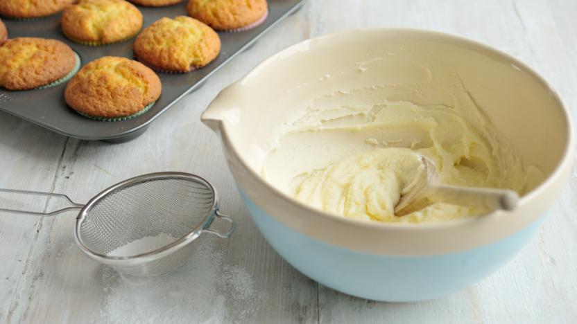 cara membuat butter cream dengan blue band