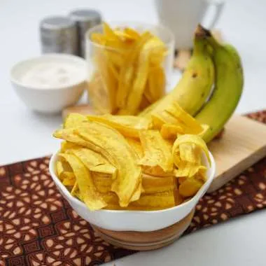 Cara Memotong Keripik Pisang