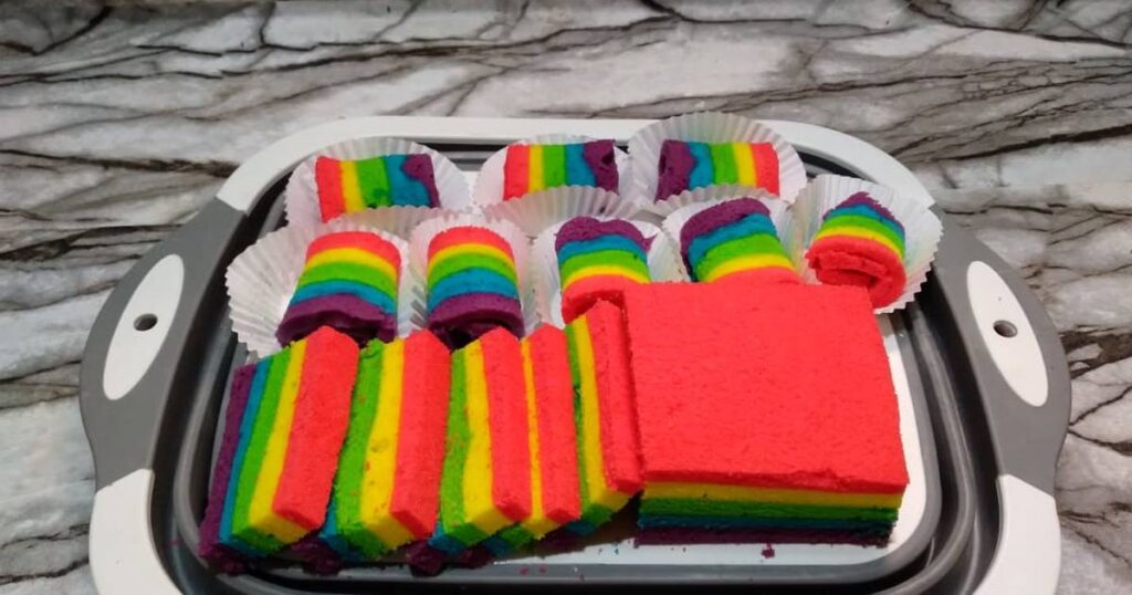 rainbow cake