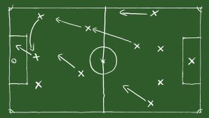 strategi sepak bola