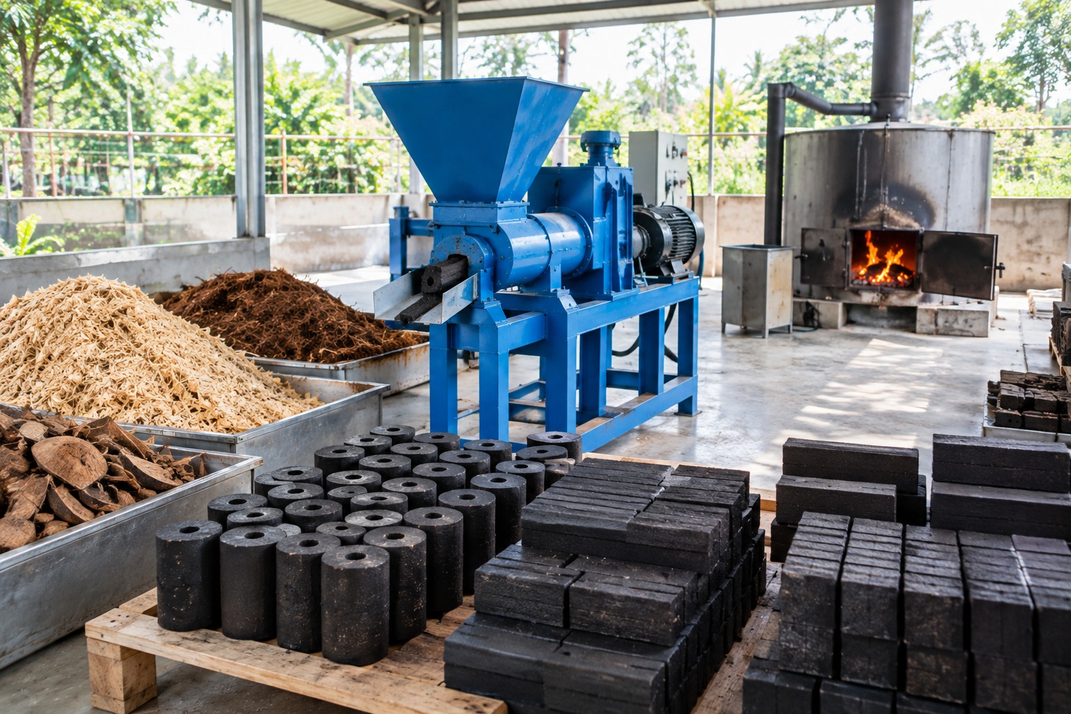 Usaha Produksi Briket Biomassa untuk Pemula