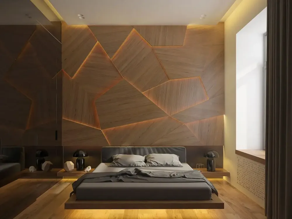 Inspirasi Motif Geometris pada Panel Kayu: Ide Modern untuk Interior